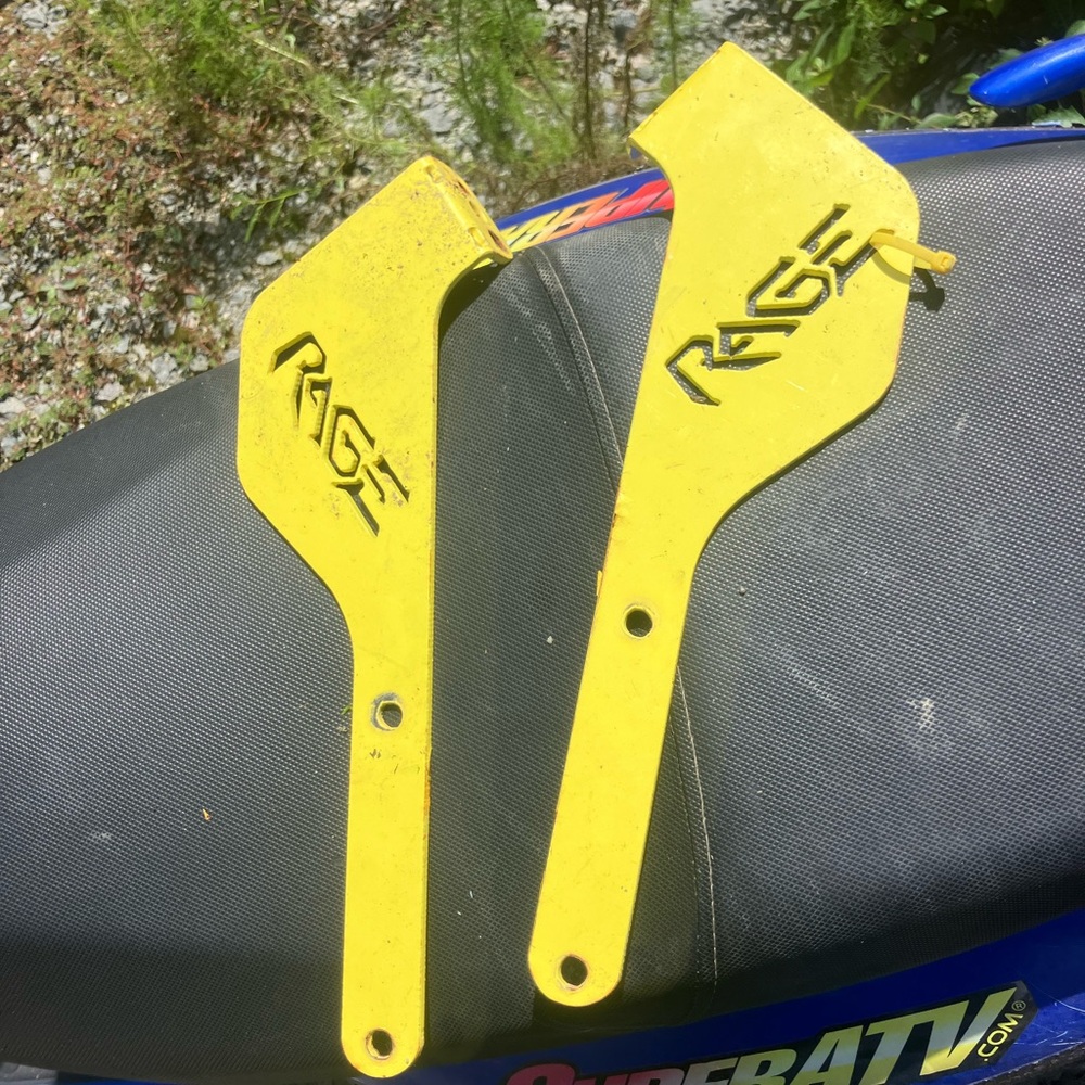 Yellow Rage Motorcycle Guards - Picture 4 of 7